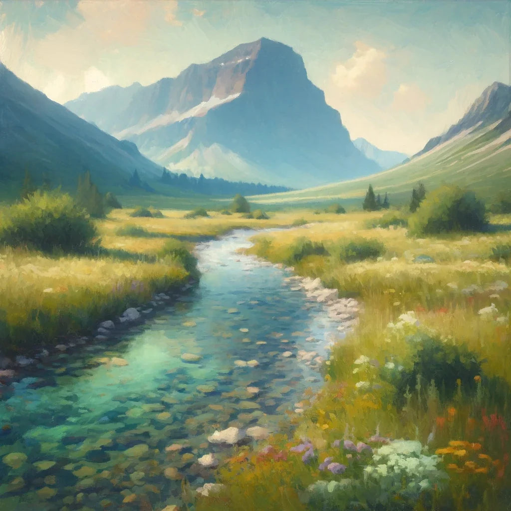 Mountain Meadow Canvas