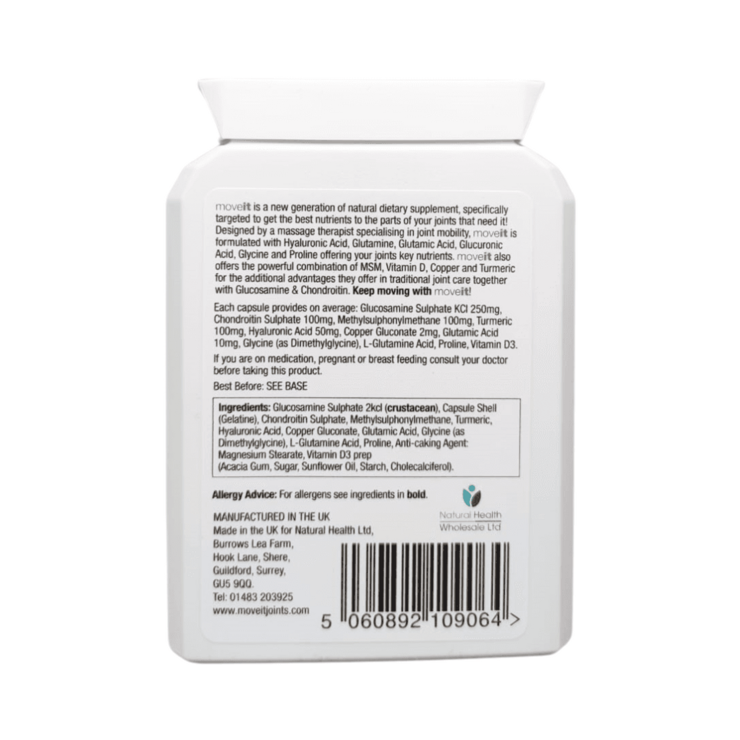 Moveit Joint Supplement with 11 Active Ingredients