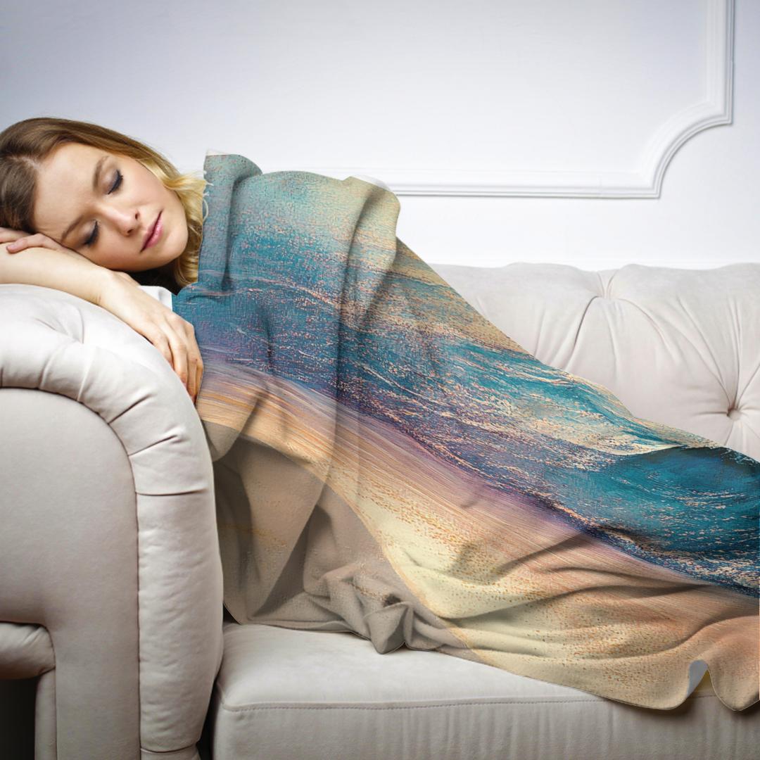 Ocean’s Breath Blanket