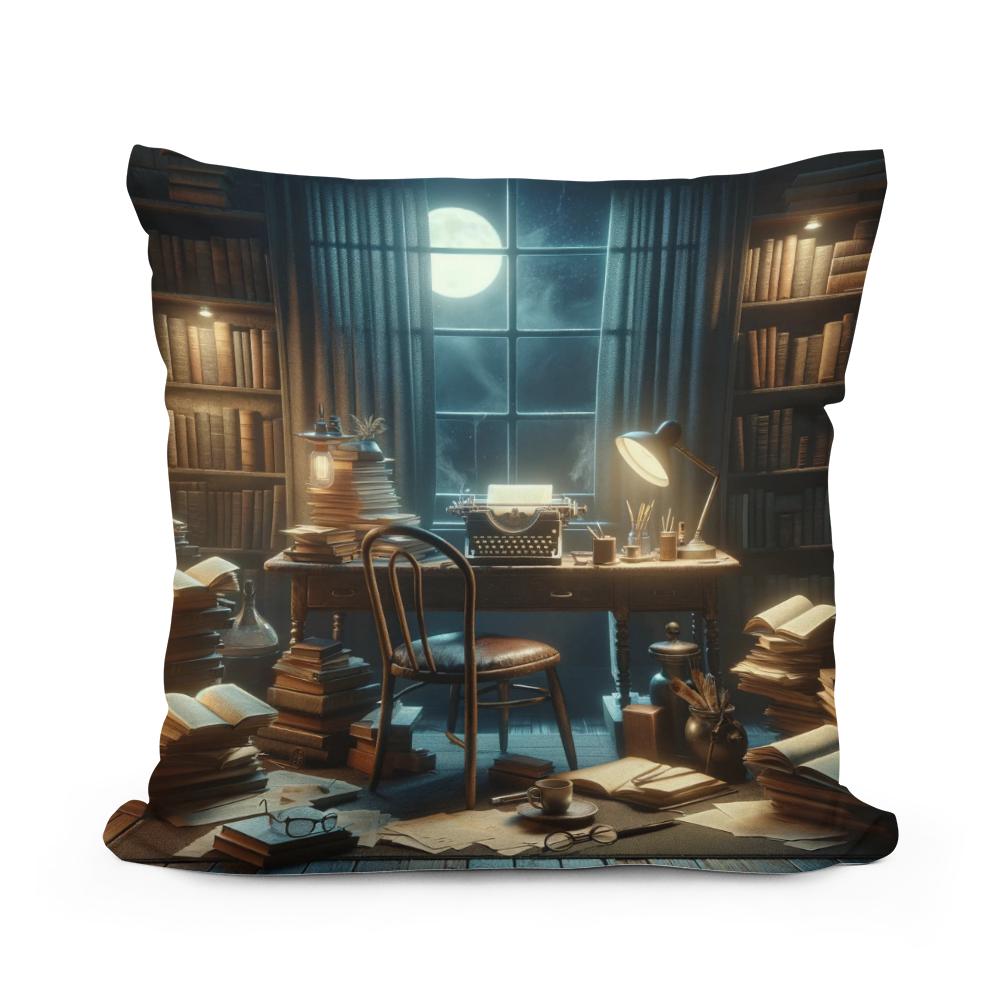 Midnight Muse Cotton Cushion