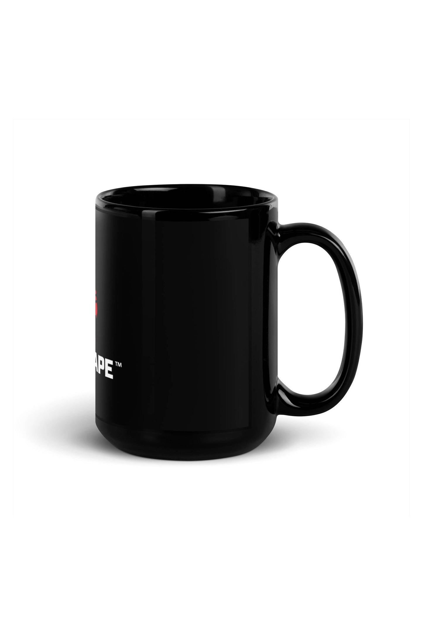 Xplosive Ape Black Glossy Mug