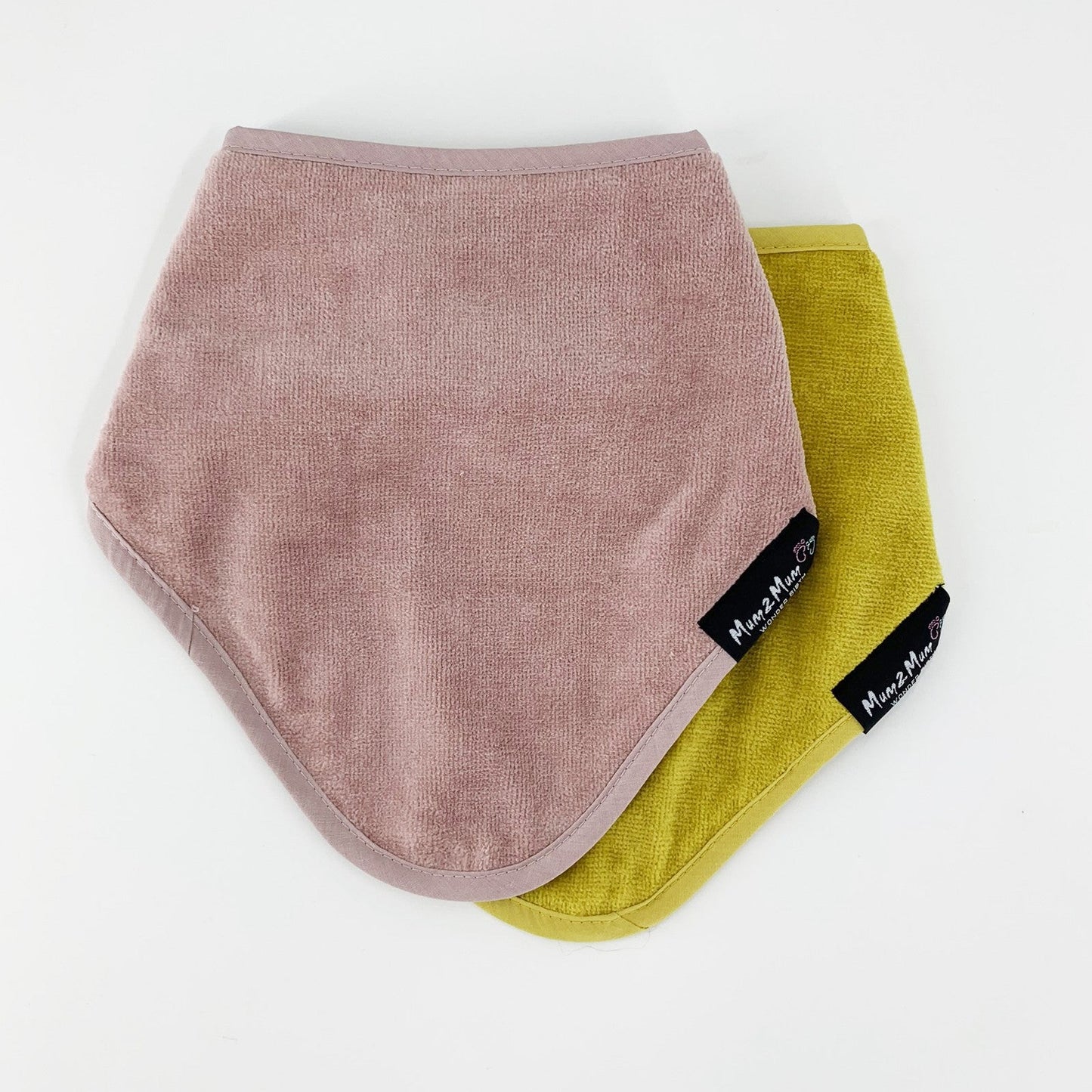Mum 2 Mum Bandana Style Wonder Bib - Mustard Yellow