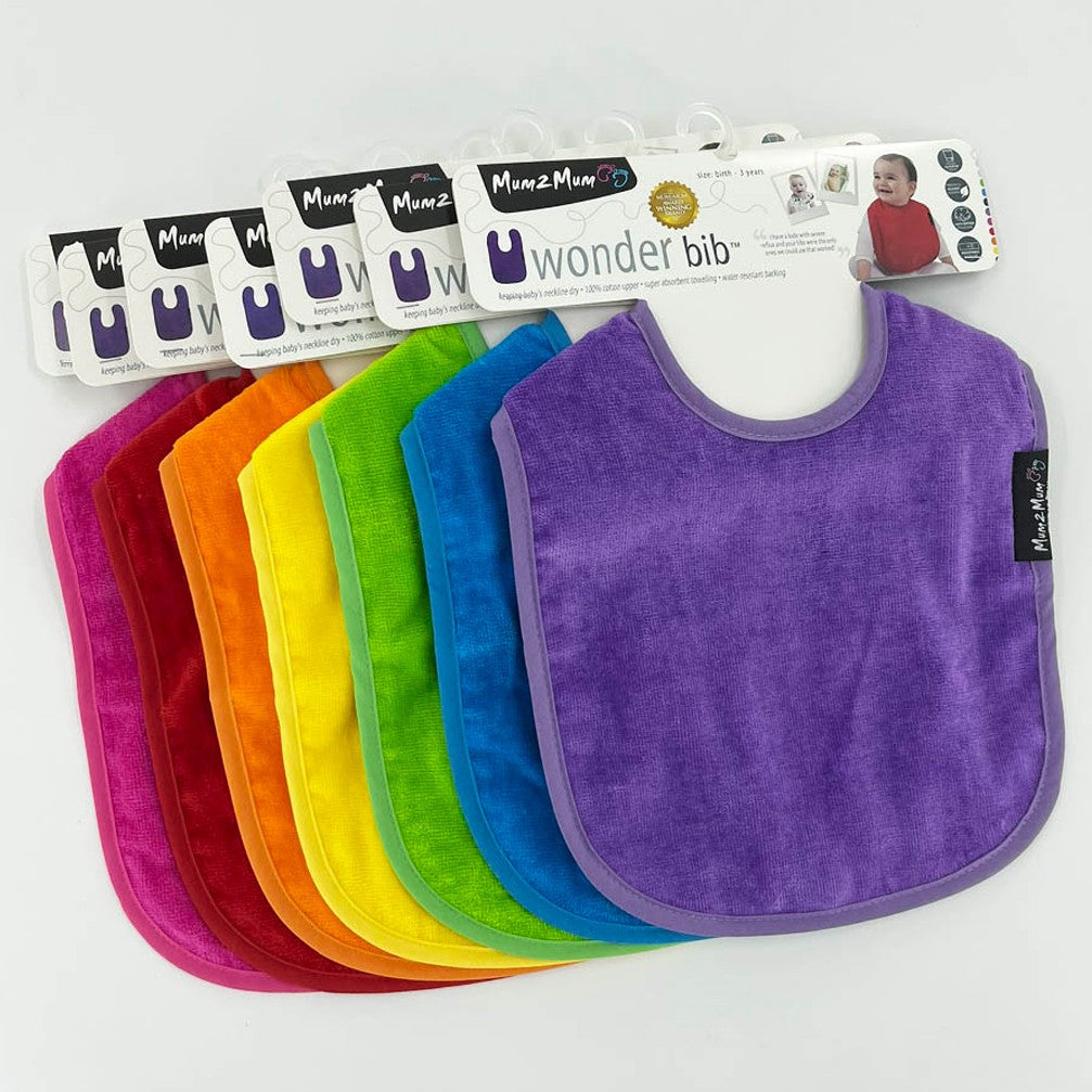 Mum 2 Mum Standard Wonder Bib - Red
