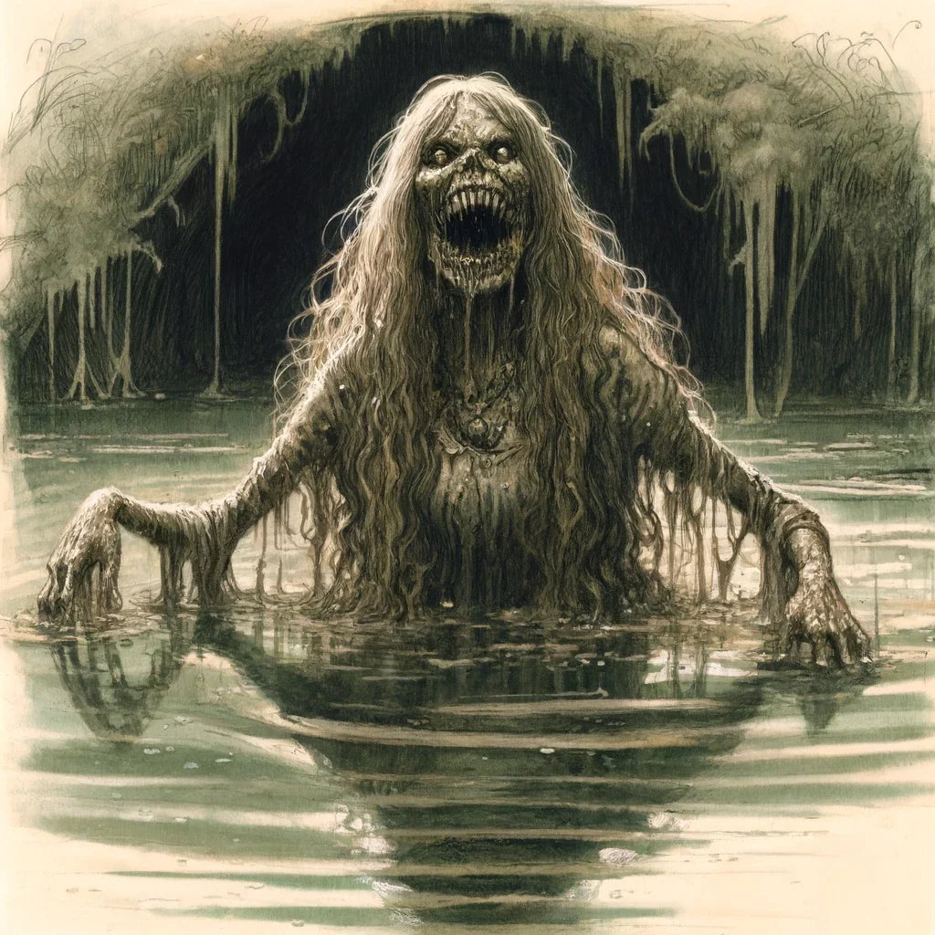 Murky Depths Jenny Greenteeth Canvas