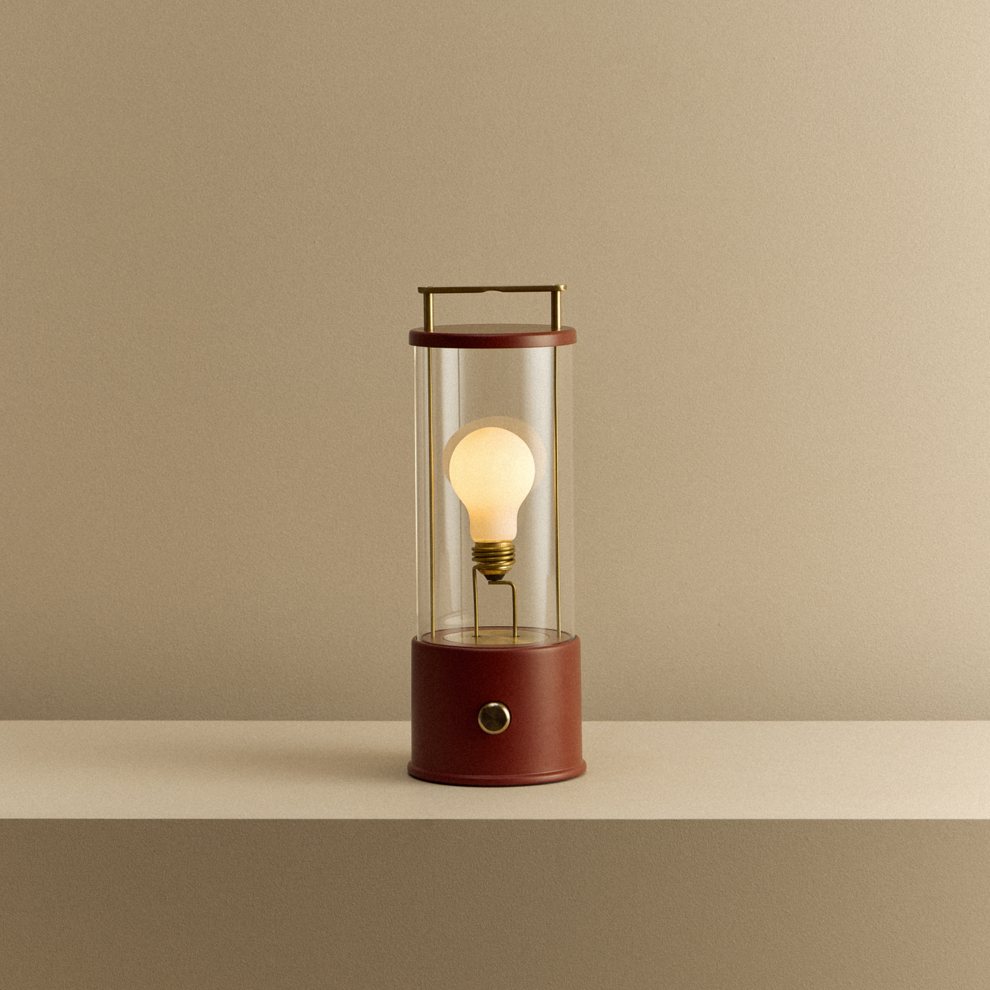The Muse 1.0 Portable Lamp in Pomona Red - Set of 2