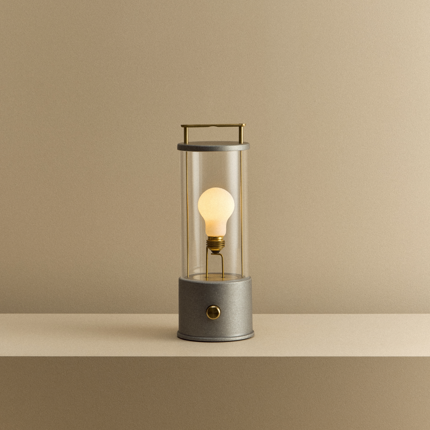 The Rugged Muse 1.0 Portable Lamp in Raw Aluminium - Set of 2