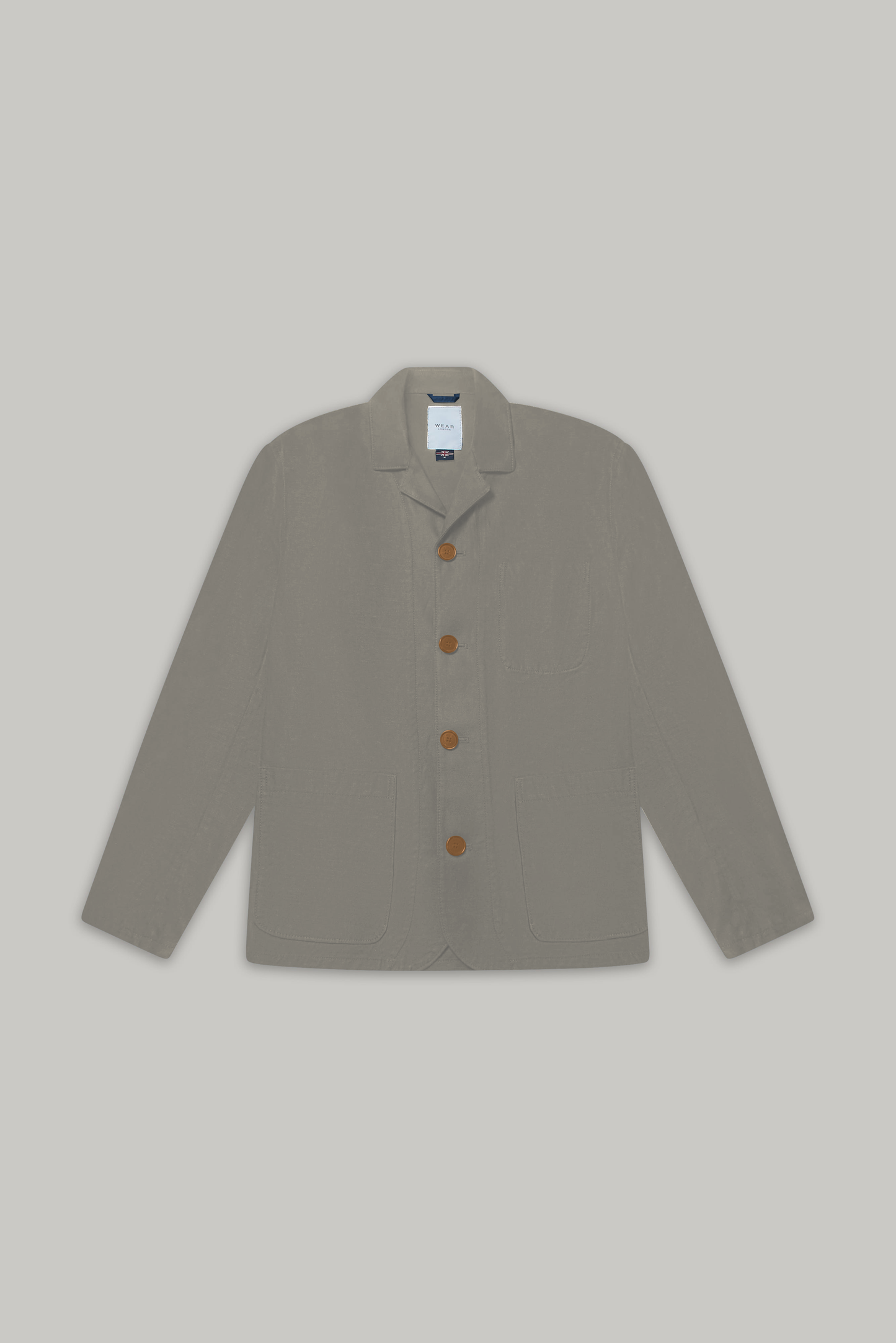 Tuxford Casual Blazer - Mushroom Comfort Stretch