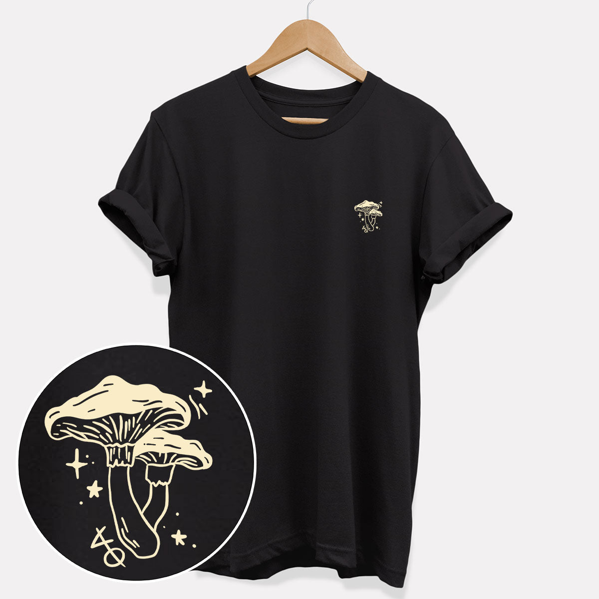Mushrooms Doodle T-Shirt (Unisex)