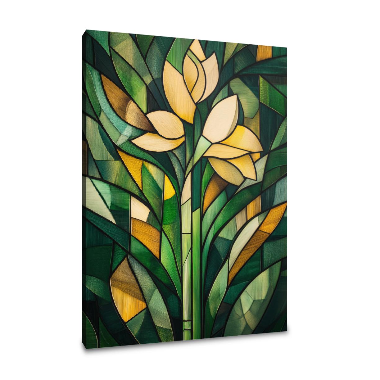 Leek and Daffodil Canvas