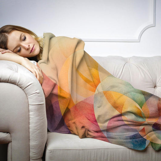 Dreamscape Kaleidoscope Blanket