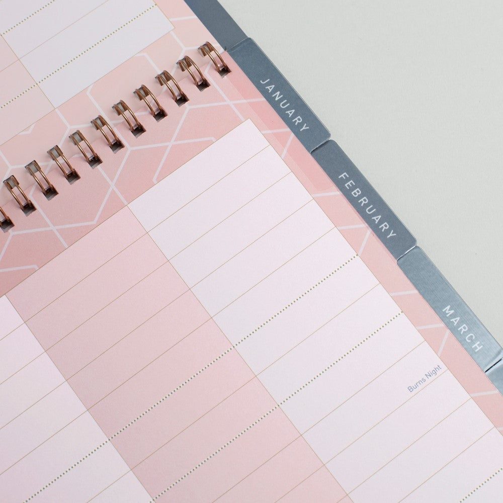 Matilda Myres | 2027 Monthly Five Column Family Calendar | Month-to-View