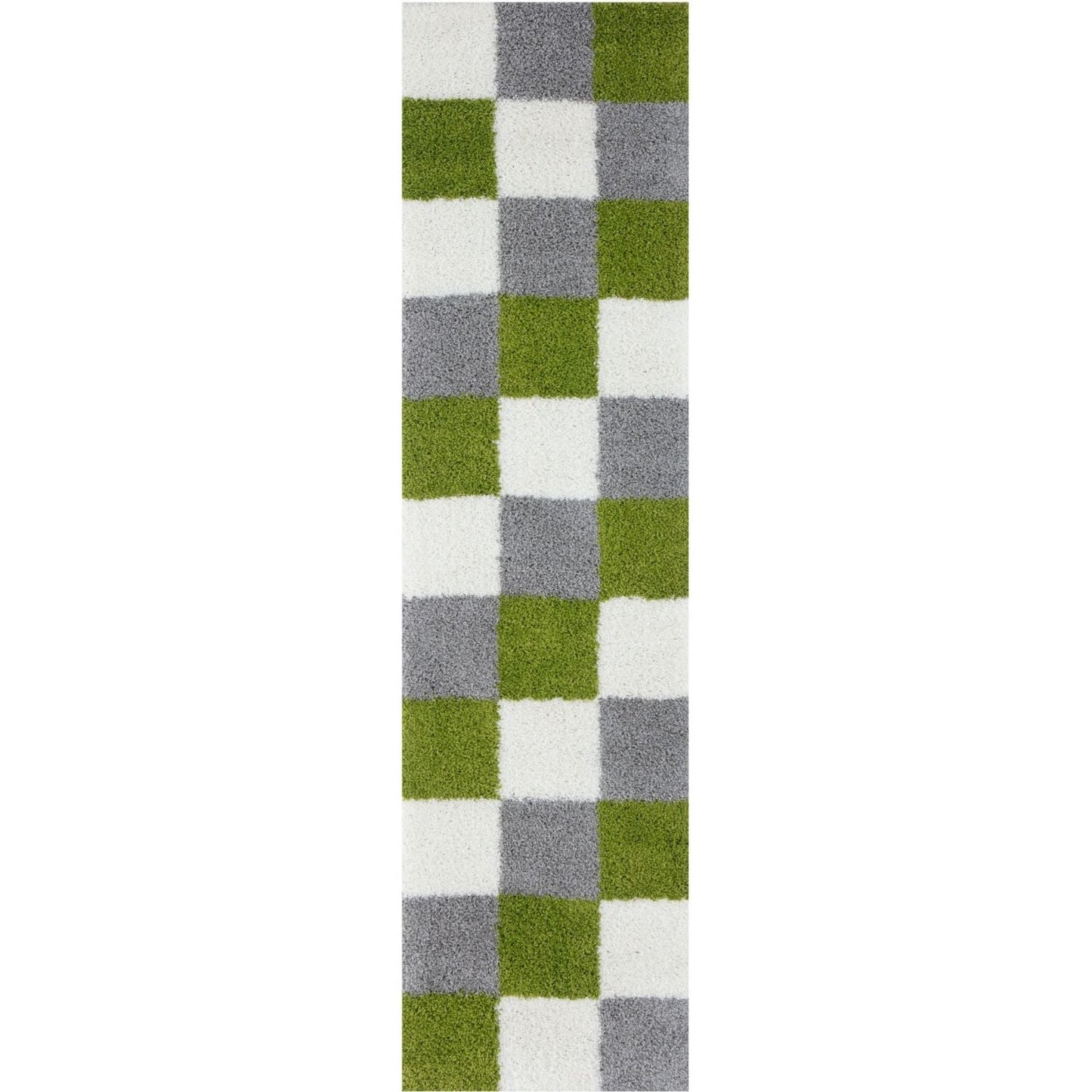 Myshaggy Geometric Green Rug