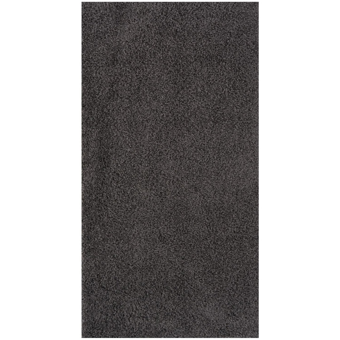 Myshaggy Solid Dark Grey Rug