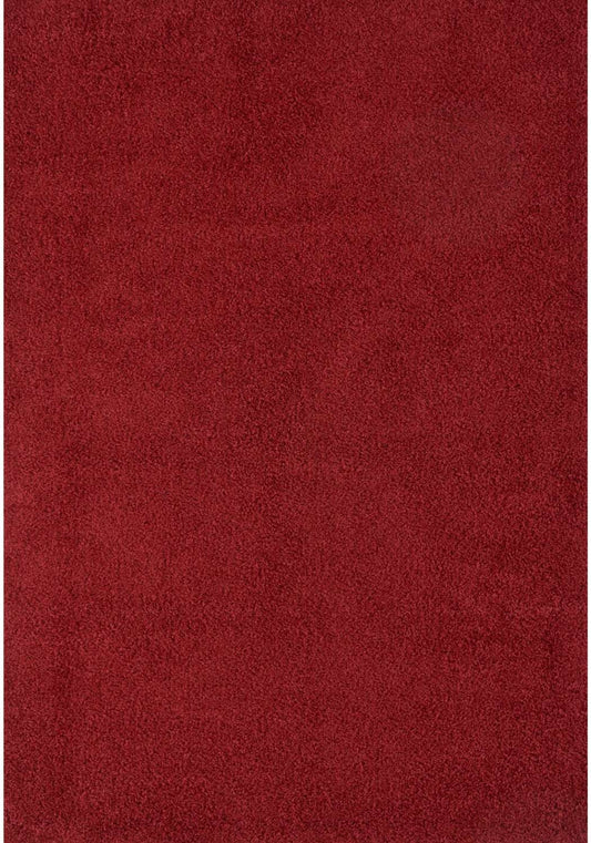 Myshaggy Solid Red Rug
