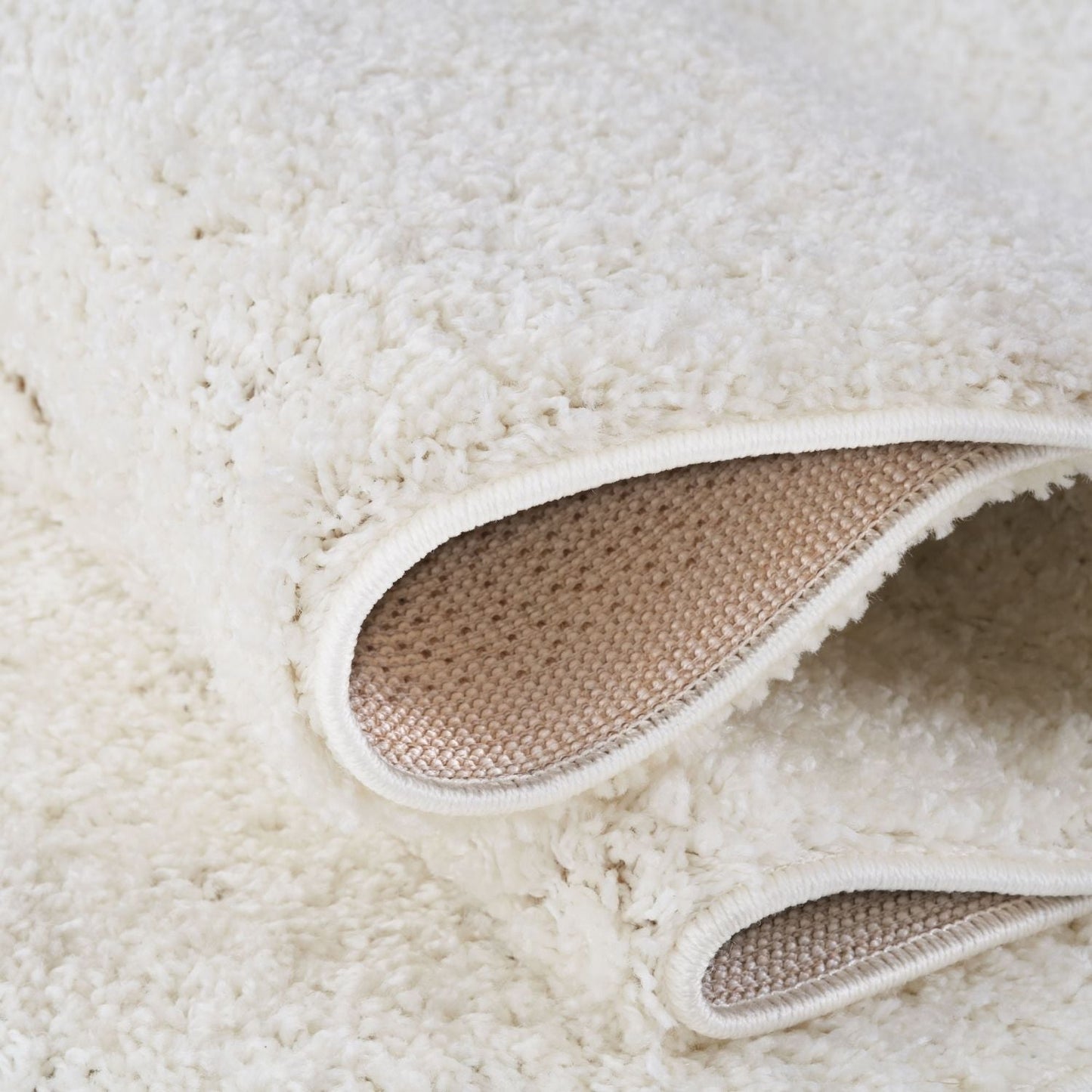 Myshaggy Solid White Rug