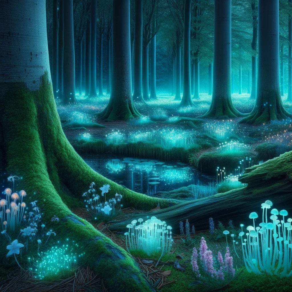 Mystic Glade Cotton Cushion