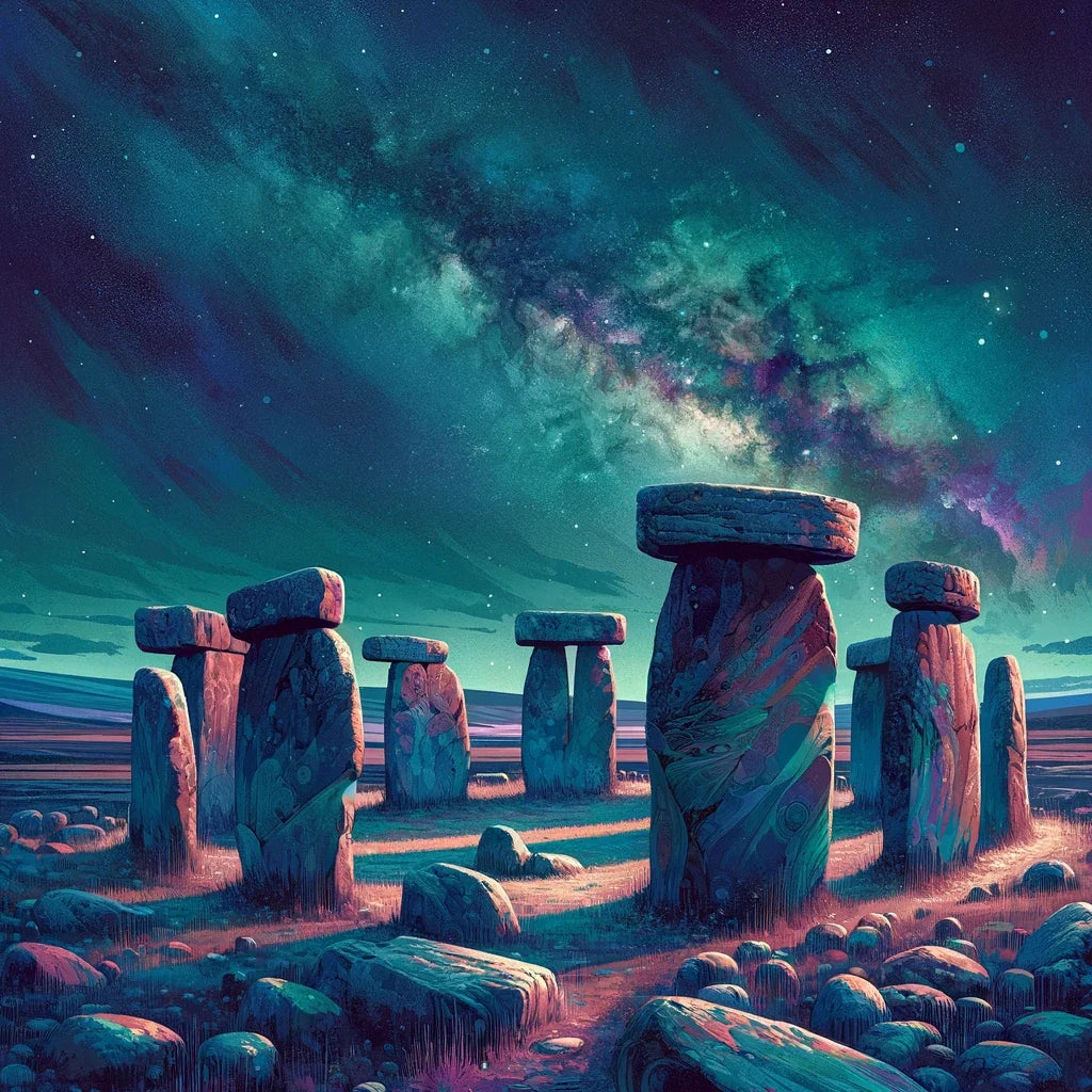 Mystic Stones of Dundee Cotton Cushion
