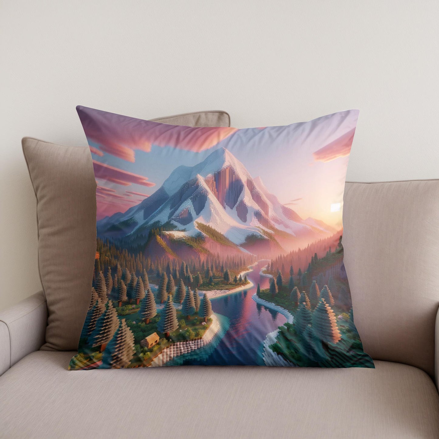 Mystic Meadow Cotton Cushion