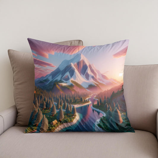 Mystic Meadow Cotton Cushion