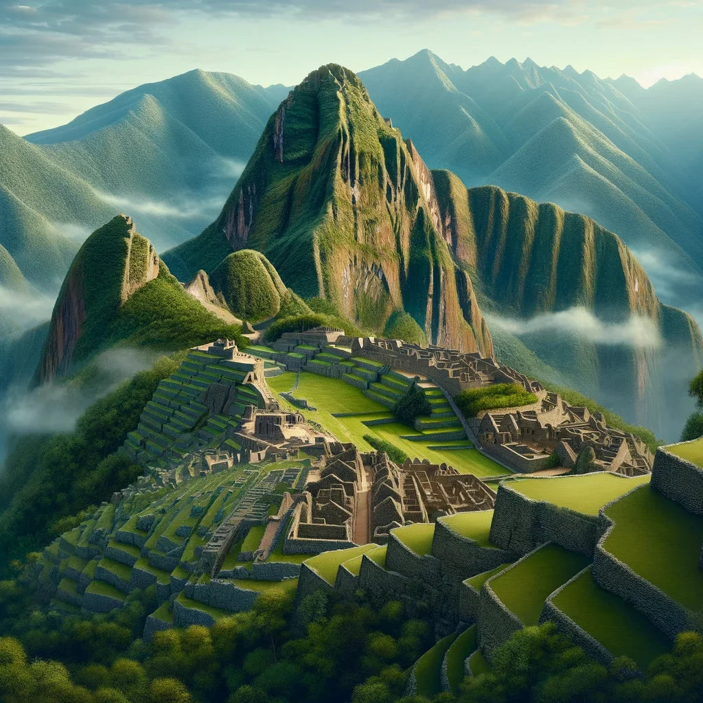 Mystical Machu Picchu Canvas