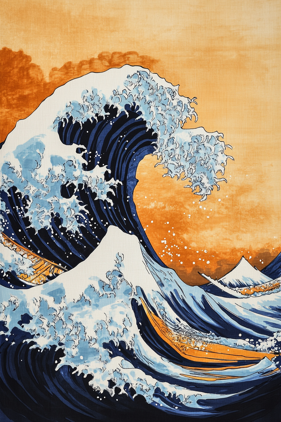 Mystical Wave Blanket