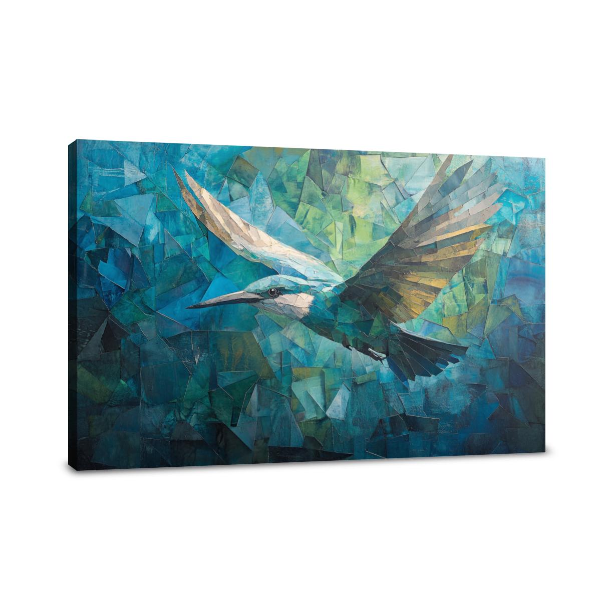 Origami Bird Flight Canvas