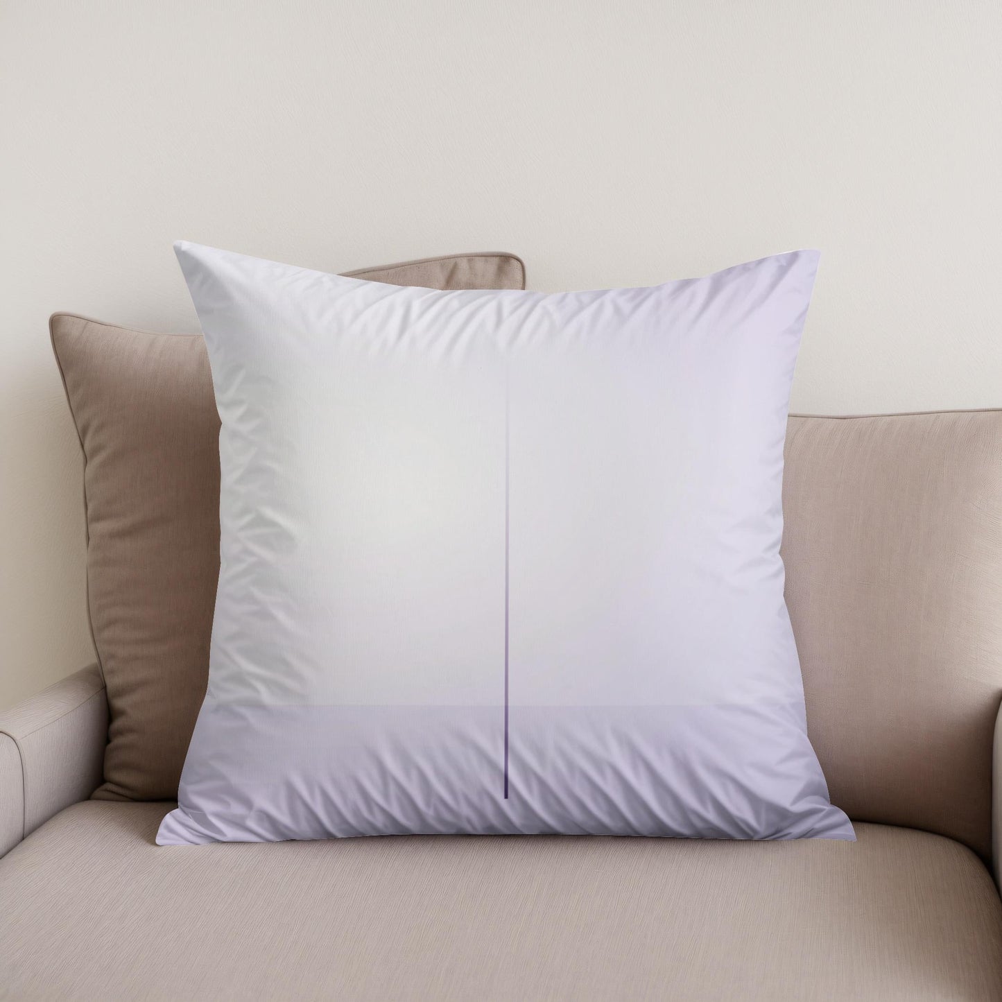 Lilac Whisper Cotton Cushion