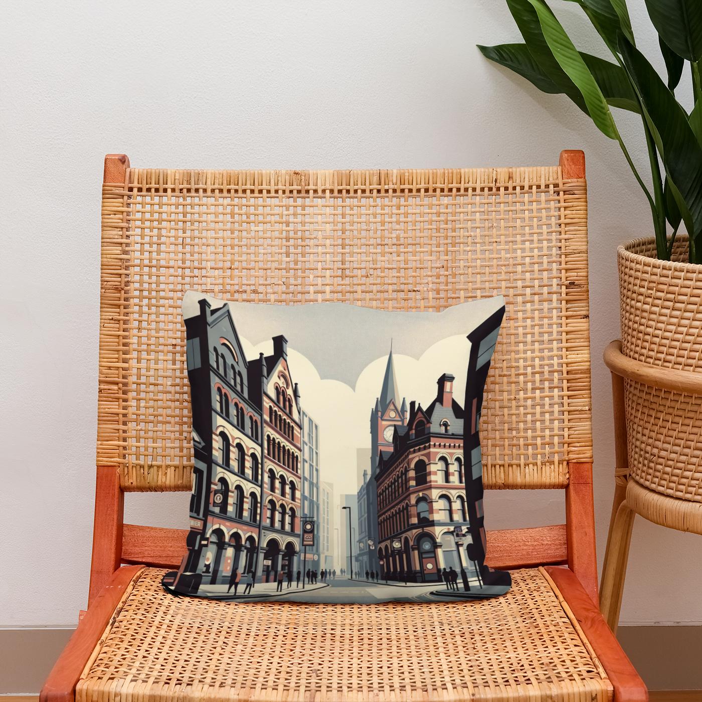 Manchester Northern Quarter Essence Cotton Cushion