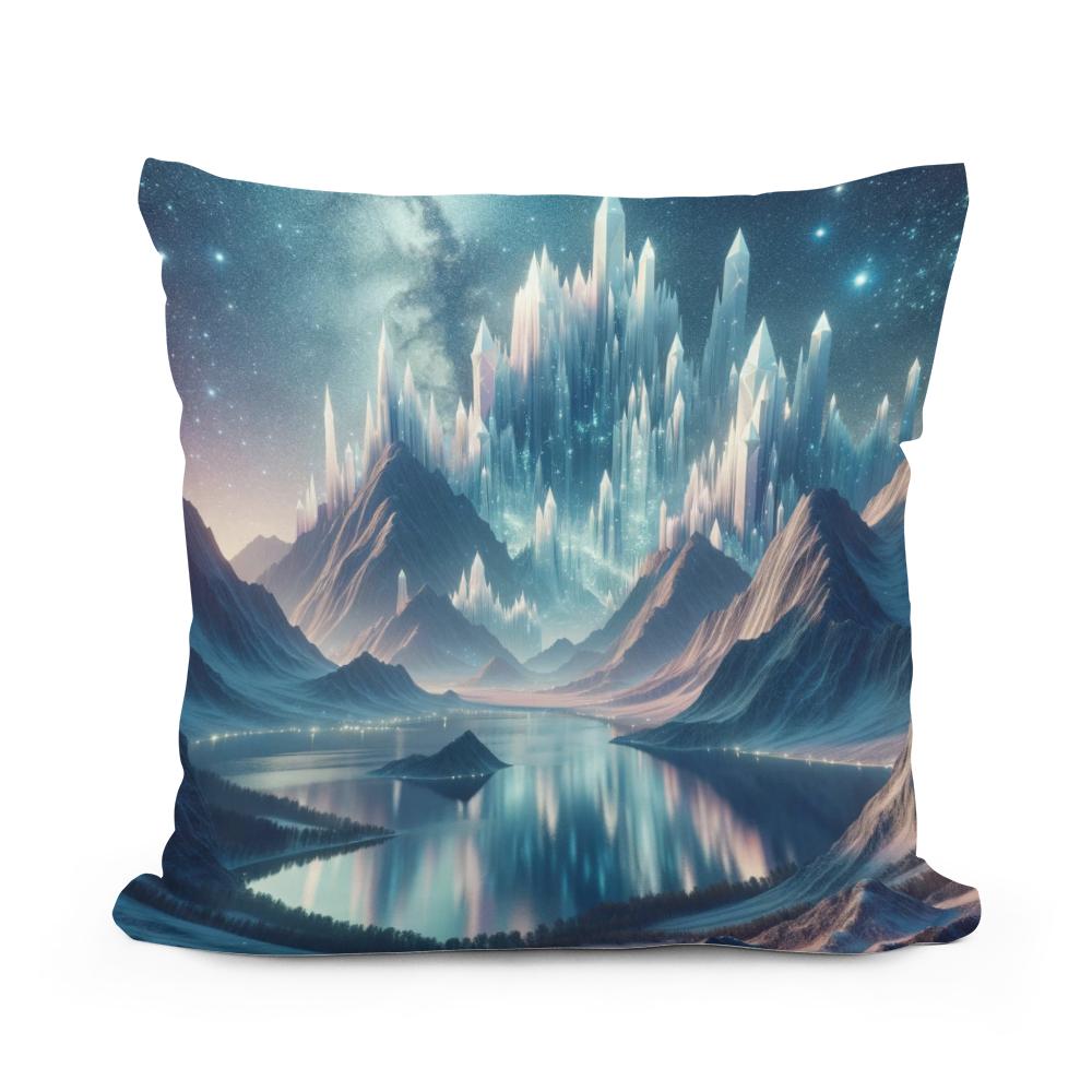 Mystic Peaks Cotton Cushion