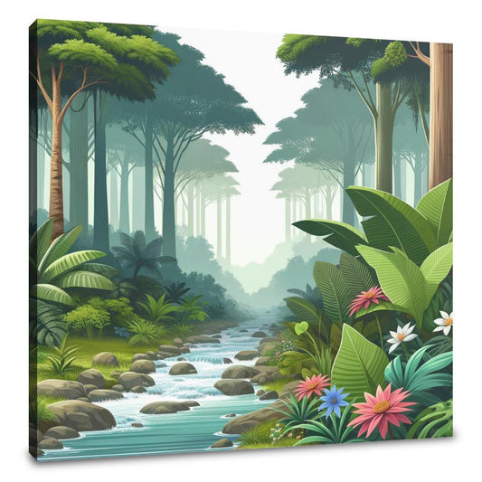 Rainforest Serenity Canvas
