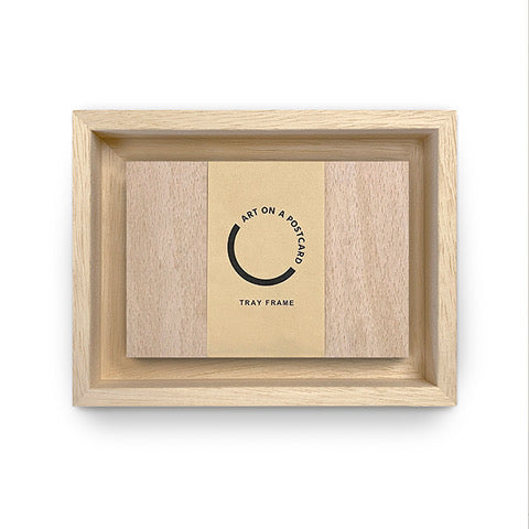 Handmade Obeche Wood  Tray Frame (A5)