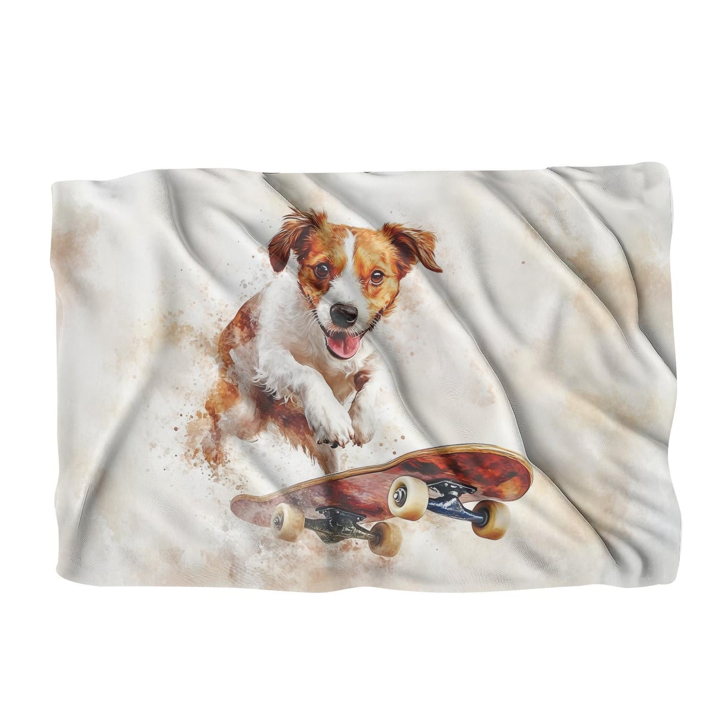 Dog on Wheels Blanket