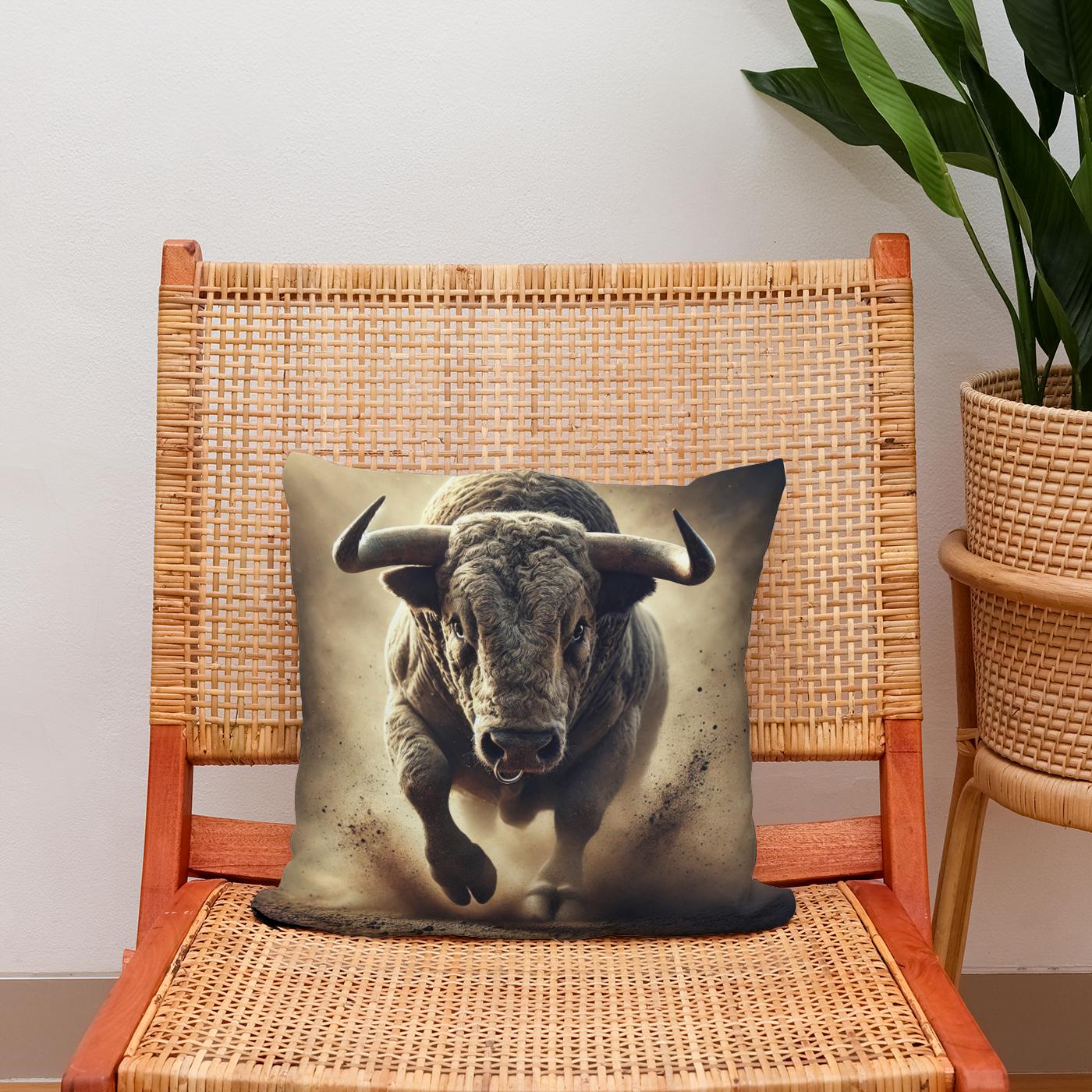Fury Unleashed Cotton Cushion