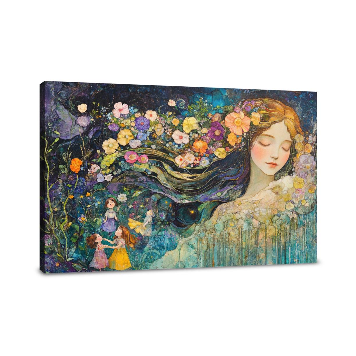 Mother of Blossoms Canvas