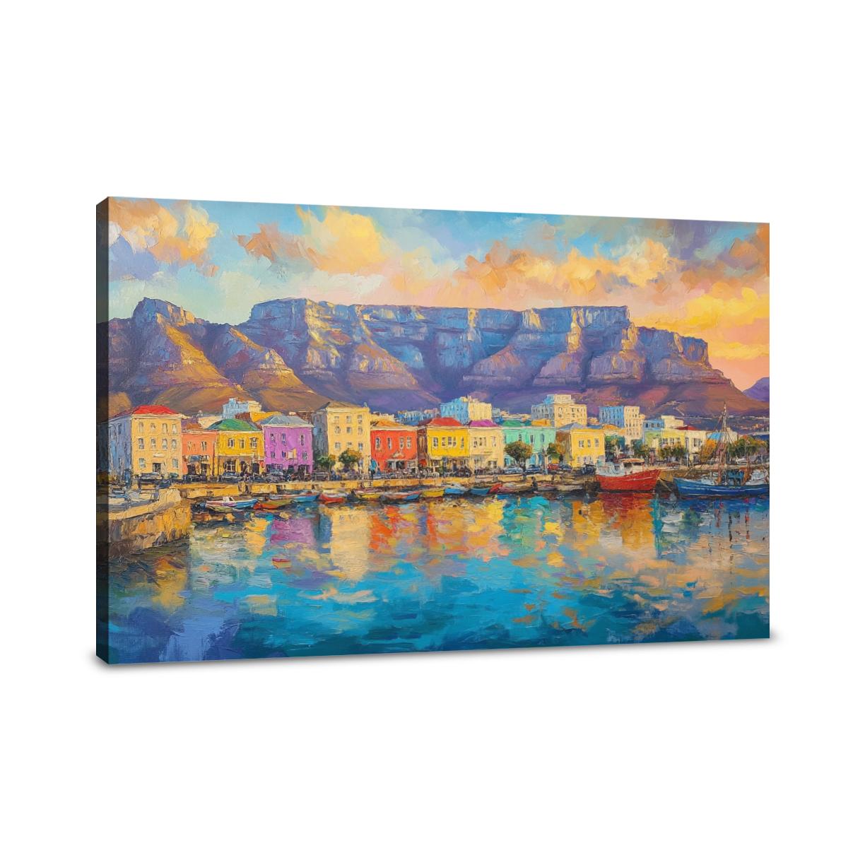 Cape Town Colourful Canvas