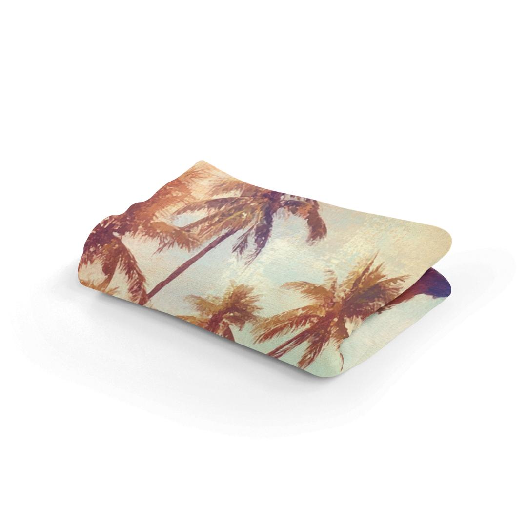 Melancholic Beach Reverie Blanket