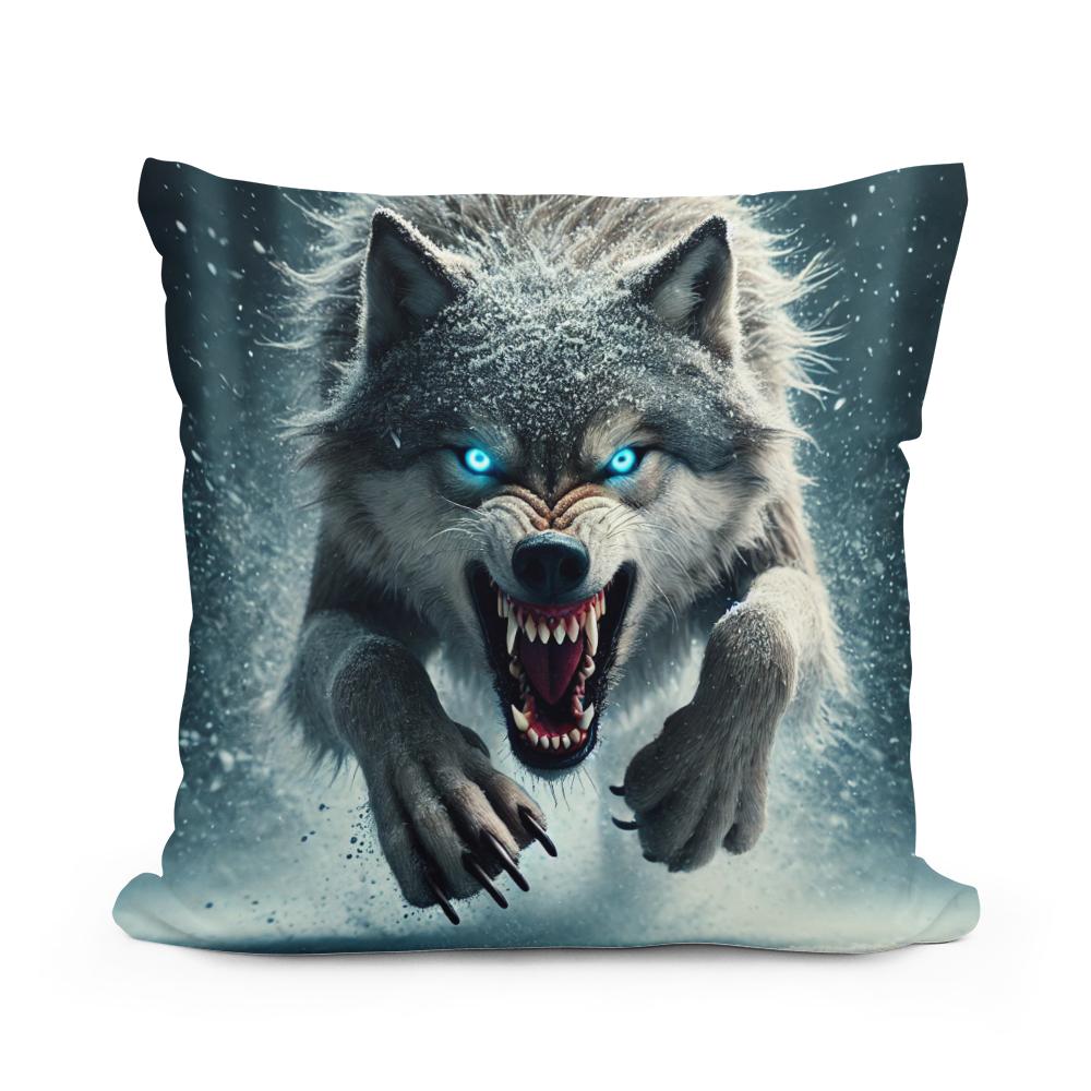 Winter Fury Cotton Cushion
