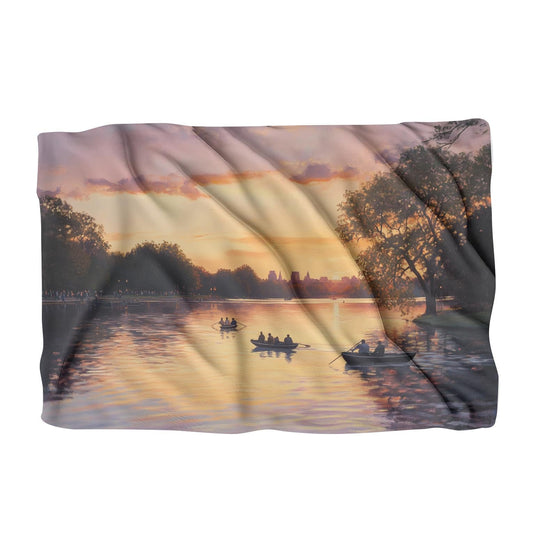 Sunset Serpentine Blanket