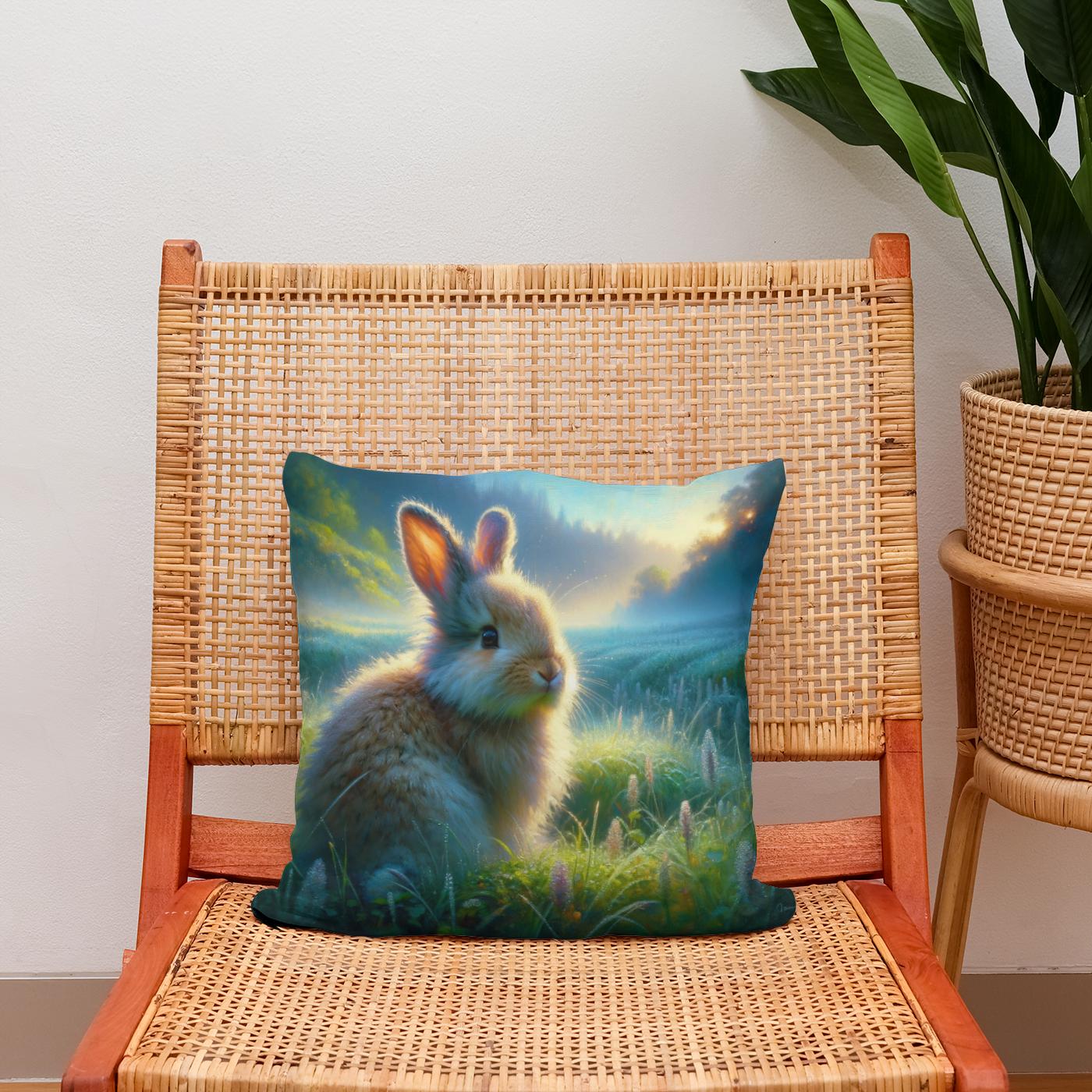 Meadow Mornings Cotton Cushion