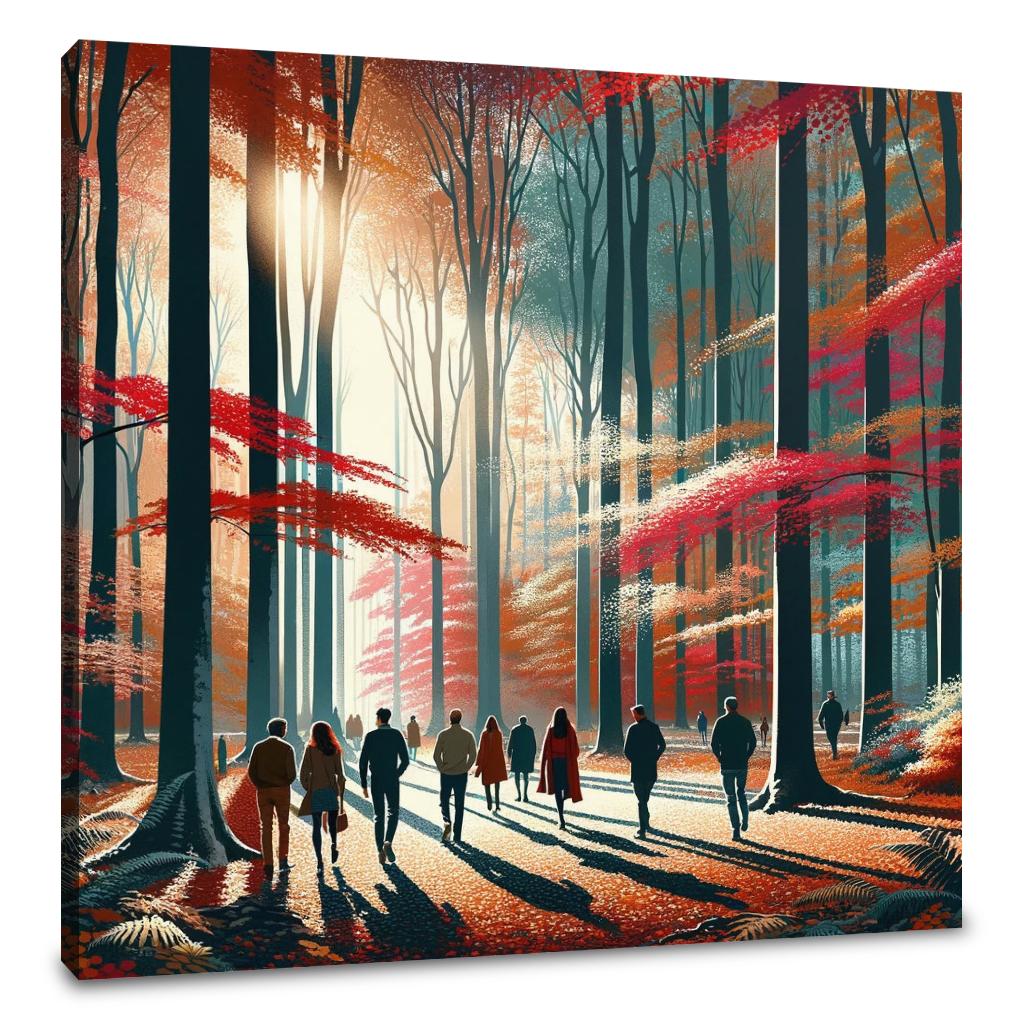 Autumnal Harmony Canvas