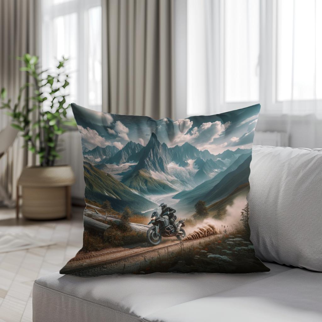 Wilderness Ride Cotton Cushion