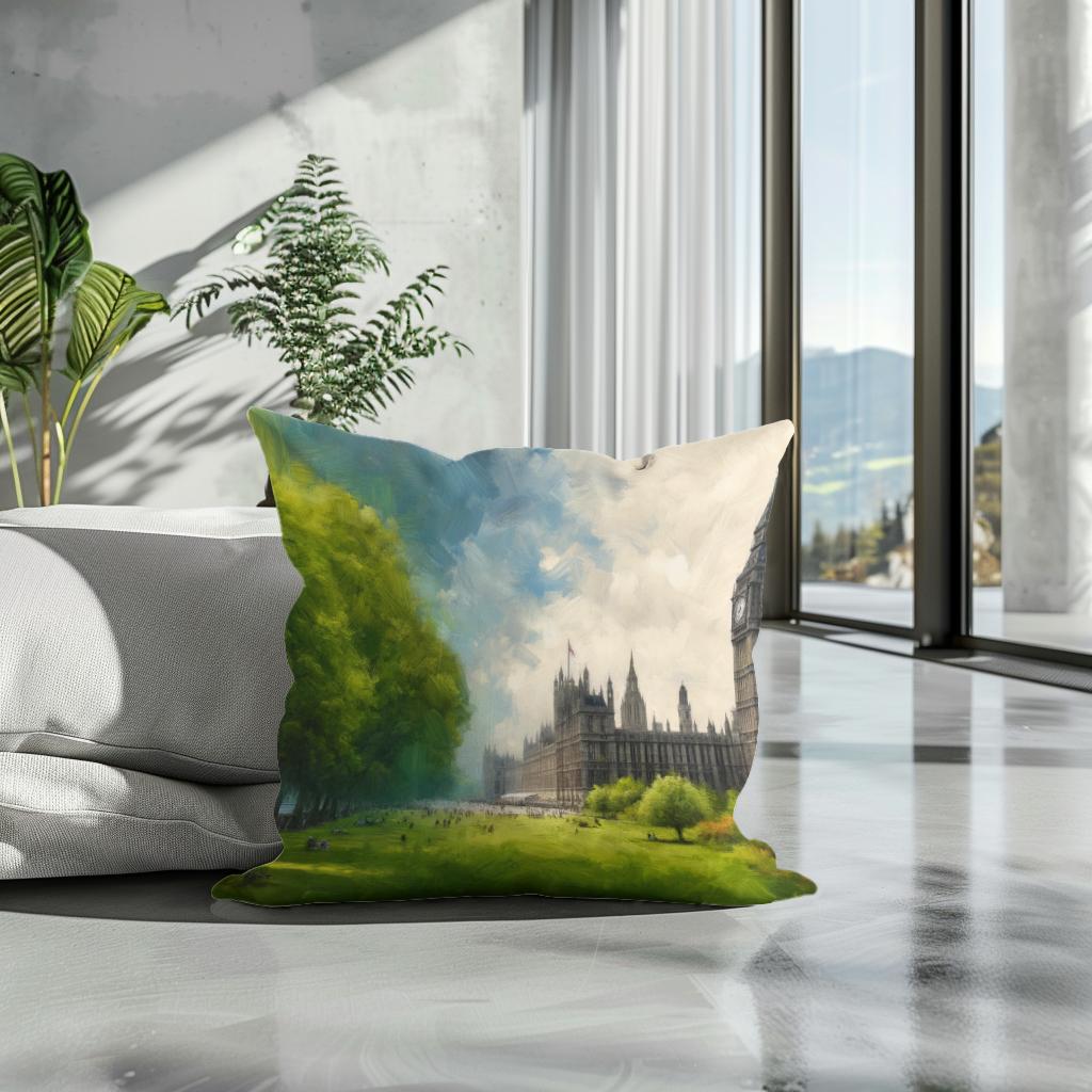 London Serene Transition Cotton Cushion