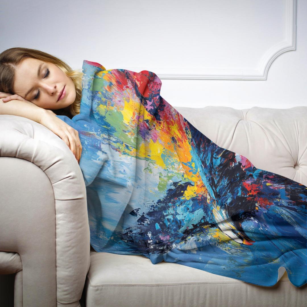 Majestic Eagle Sky Blanket