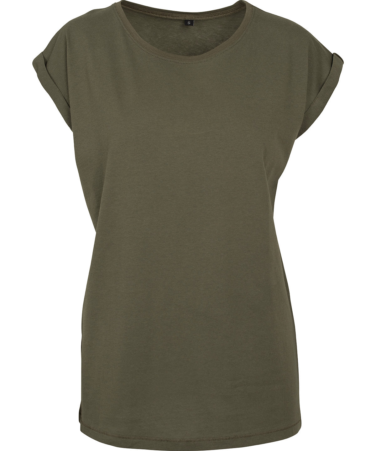 Organic Extended Shoulder T-shirt: Womens