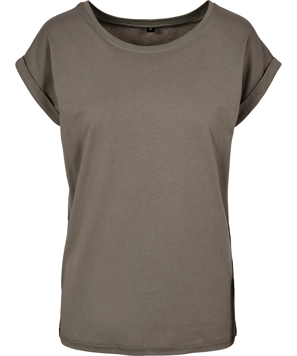 Organic Extended Shoulder T-shirt: Womens