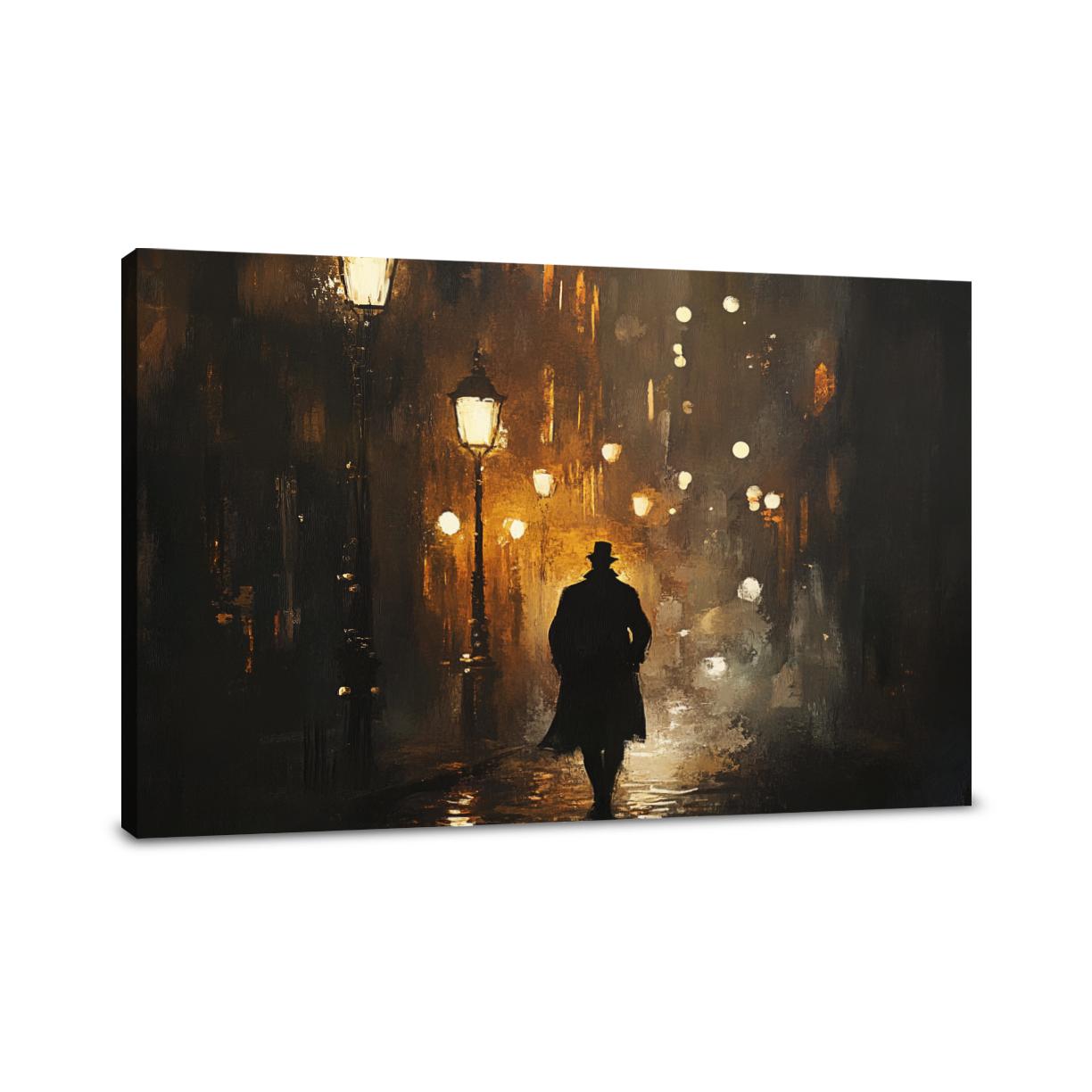 Nocturnal Shadows Canvas