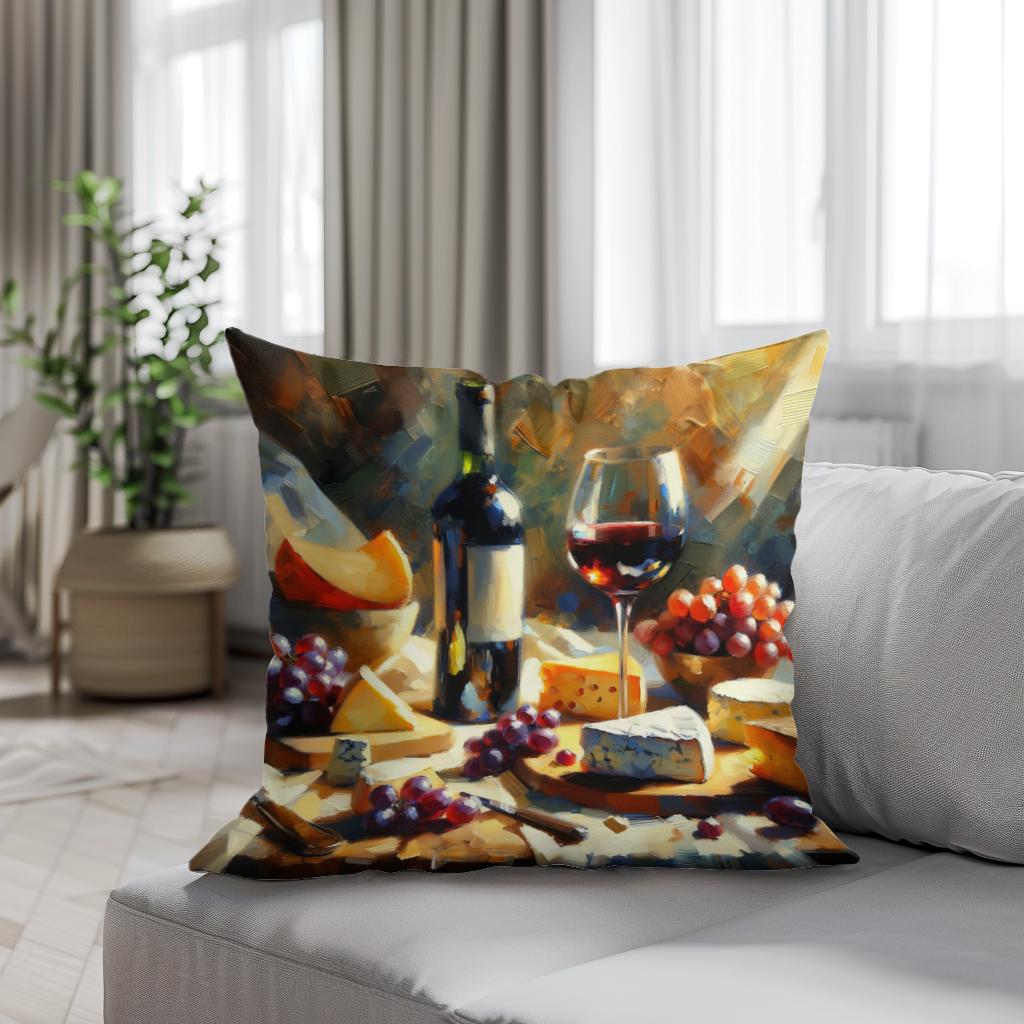 Evening Indulgence Cotton Cushion