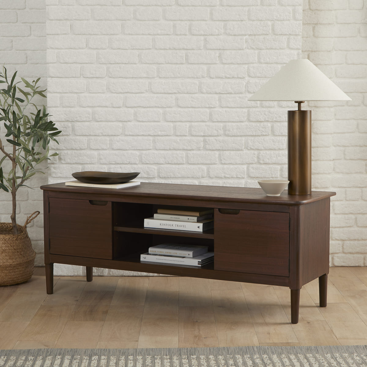 Norway Walnut TV Stand & Media Unit