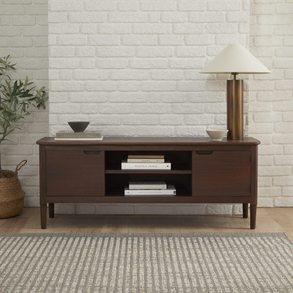 Norway Walnut TV Stand & Media Unit