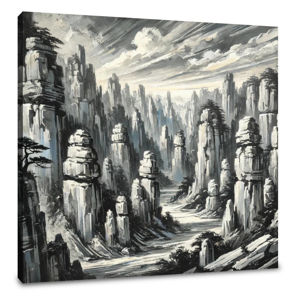 Stone Forest Mystique Canvas